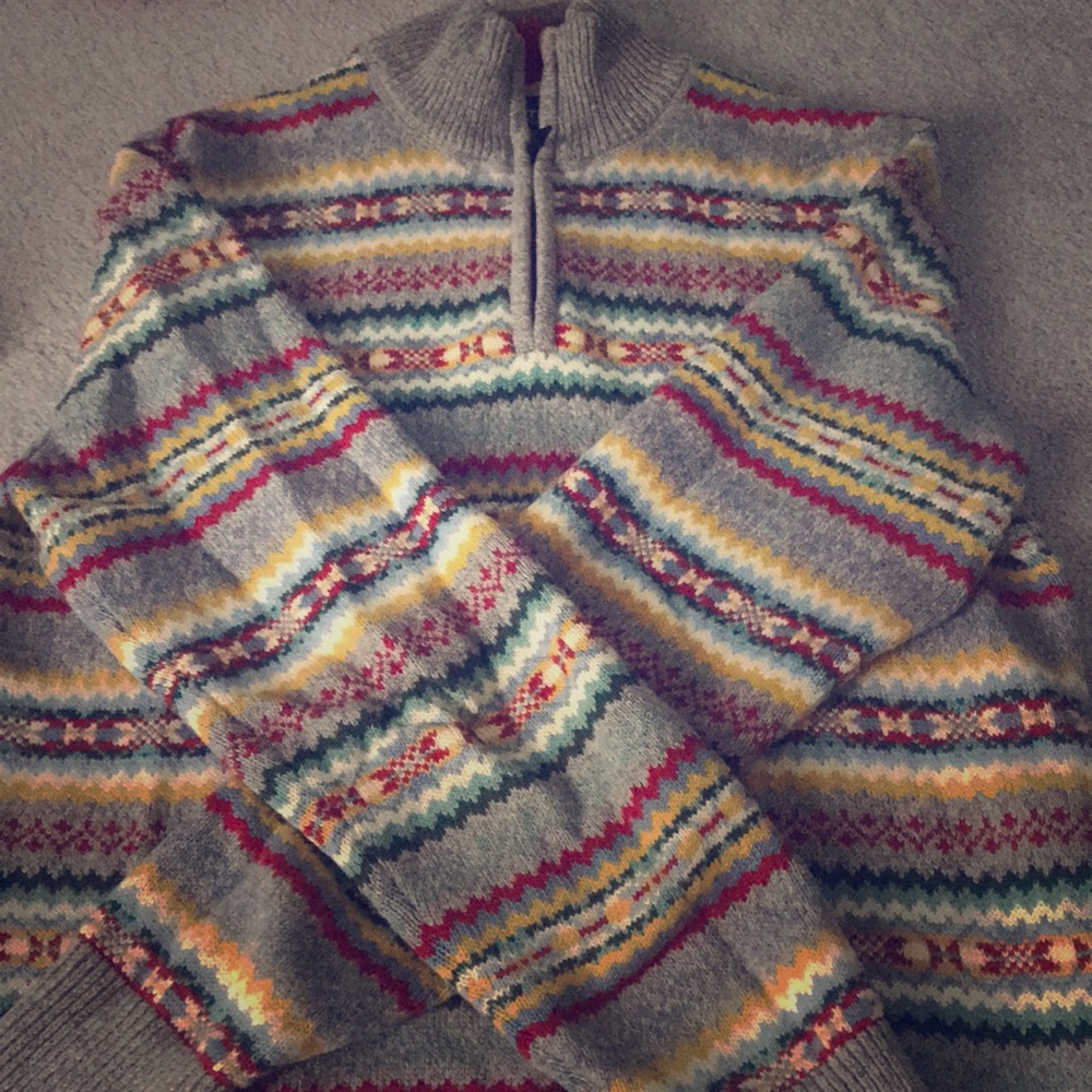 Nautica quarter zip men’s sweater
